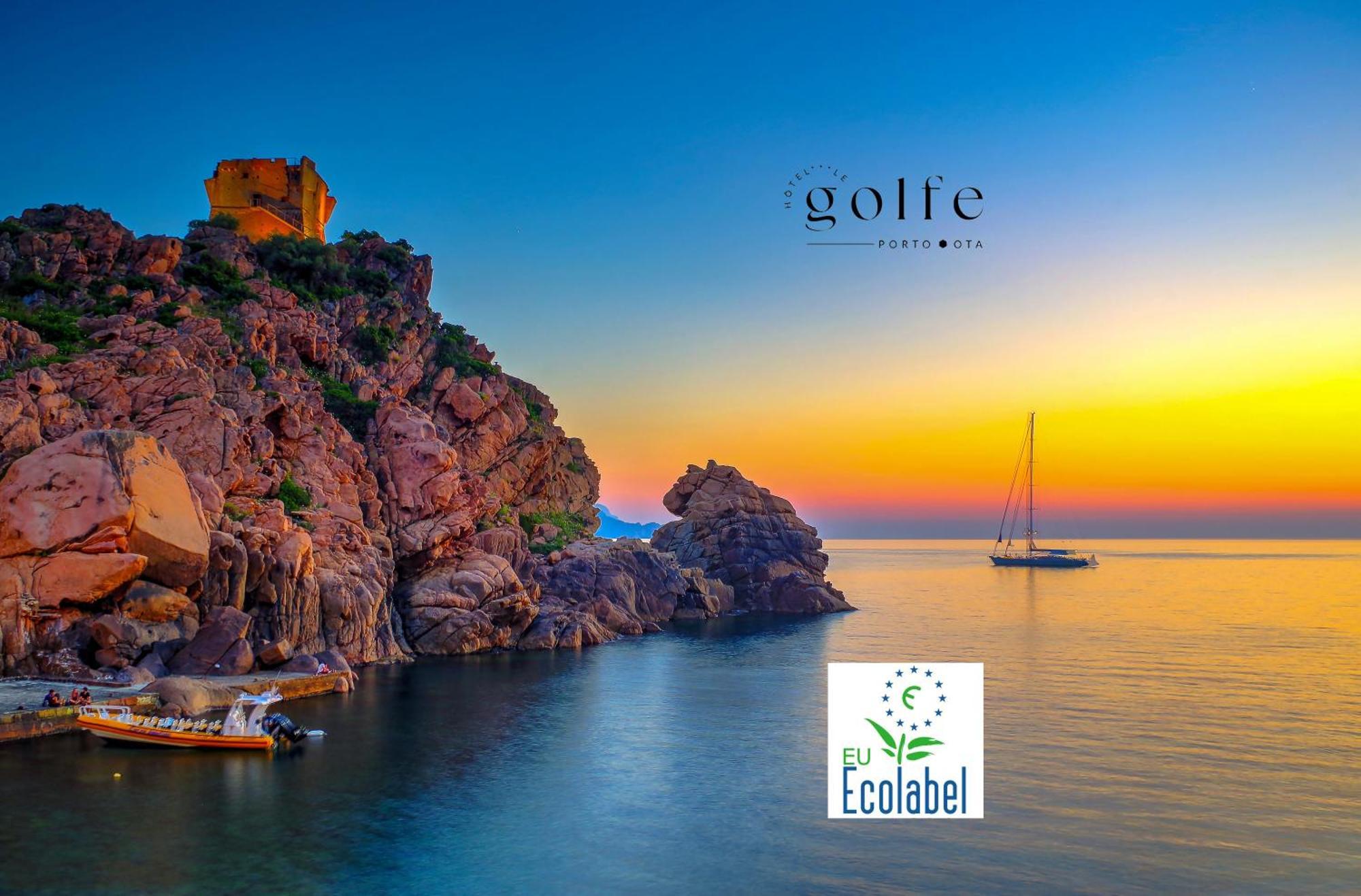 Hotel Le Golfe Ecolabel Eu Porto  エクステリア 写真